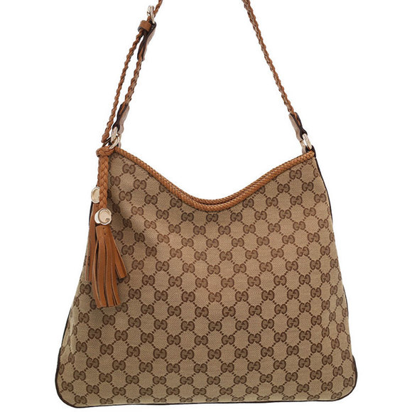 Gucci Handbags - Gucci Marrakech Shoulder Bag Fringe Brown